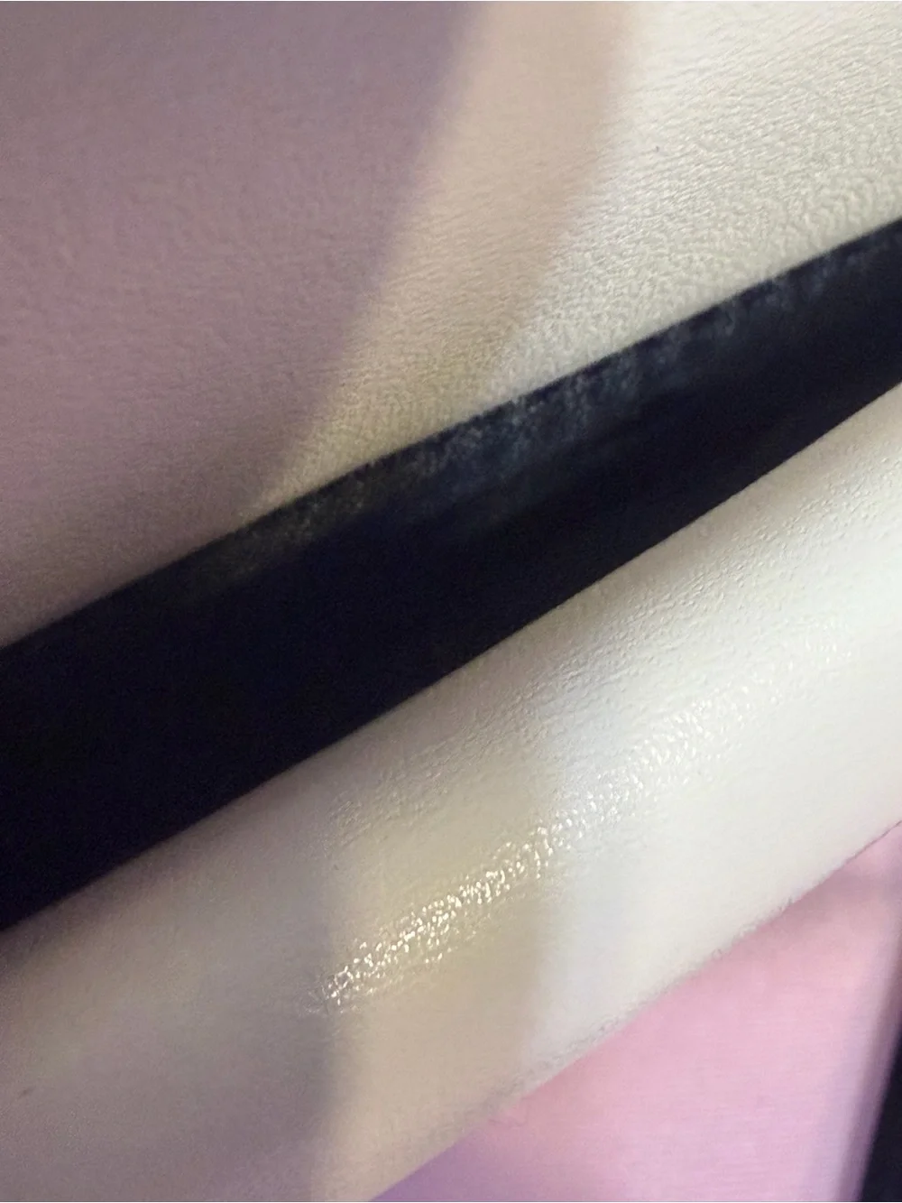 kate spade Black & White Limited Edition Puffy Leather Crossbody Satchel